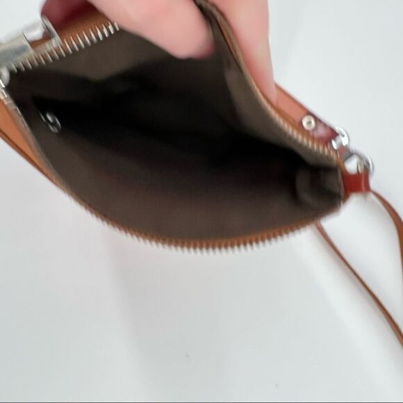 Vintage Floral Tooled Leather Crossbody Bag Hawaii woven Vintage purse - Picture 9 of 12